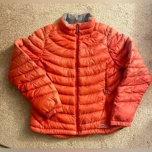 L.L. Bean Ultralight 850 DownTek Puffer Jacket – Women’s Salmon Pink 90% Down